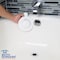 Tubshroom TubShroom BathShroom Matte Plastic Overflow Drain Cover BTHSH620 - alternate 1